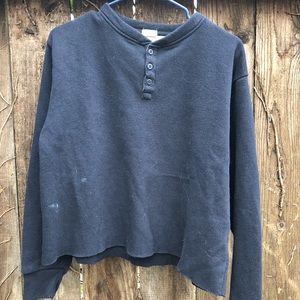 brandy melville crop sweatshirt